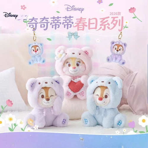 2026 Disney Chip and Dale Spring Chris Pendant Cute Cartoon Keychain Hanging Ornament Collection Seasonal Limited Edition